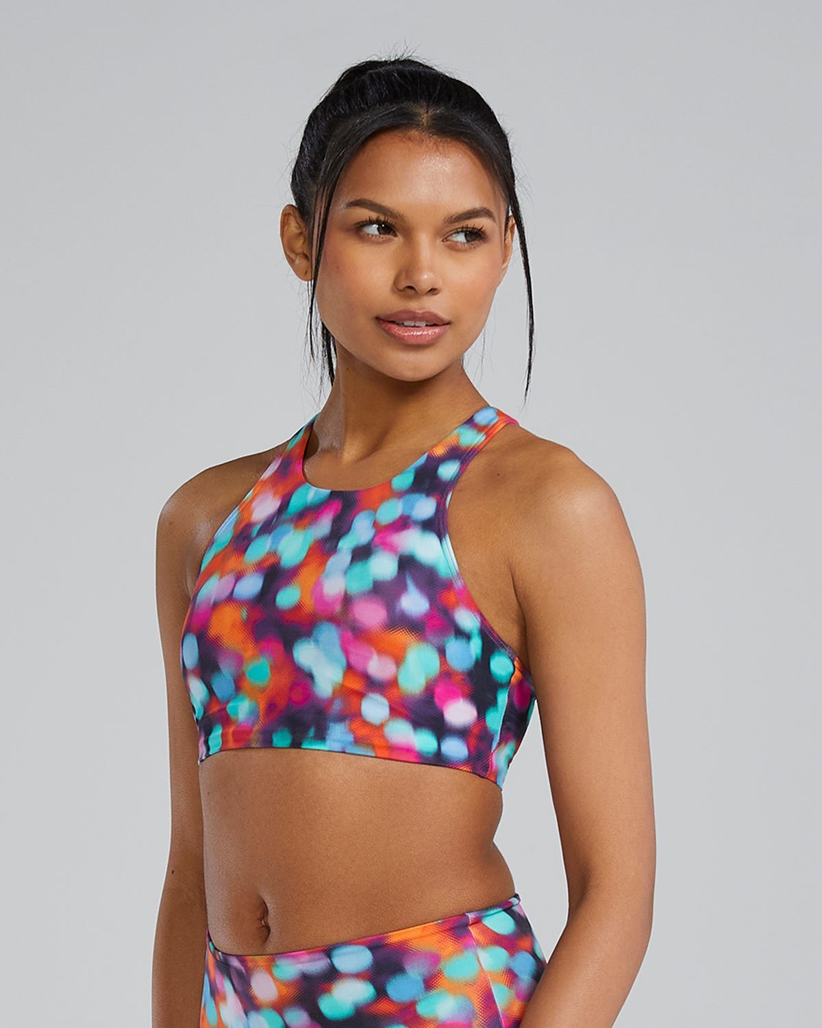 Saylor Racerback Top - PRISMATIC DAYSTAR