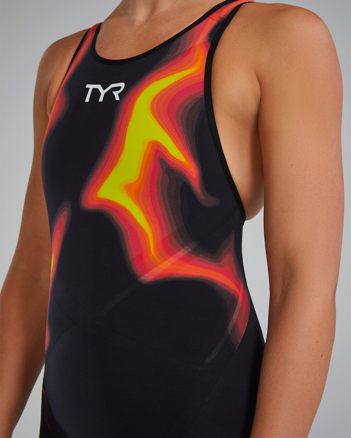 Women's Venzo Closed Back Tech Suit - Infrared