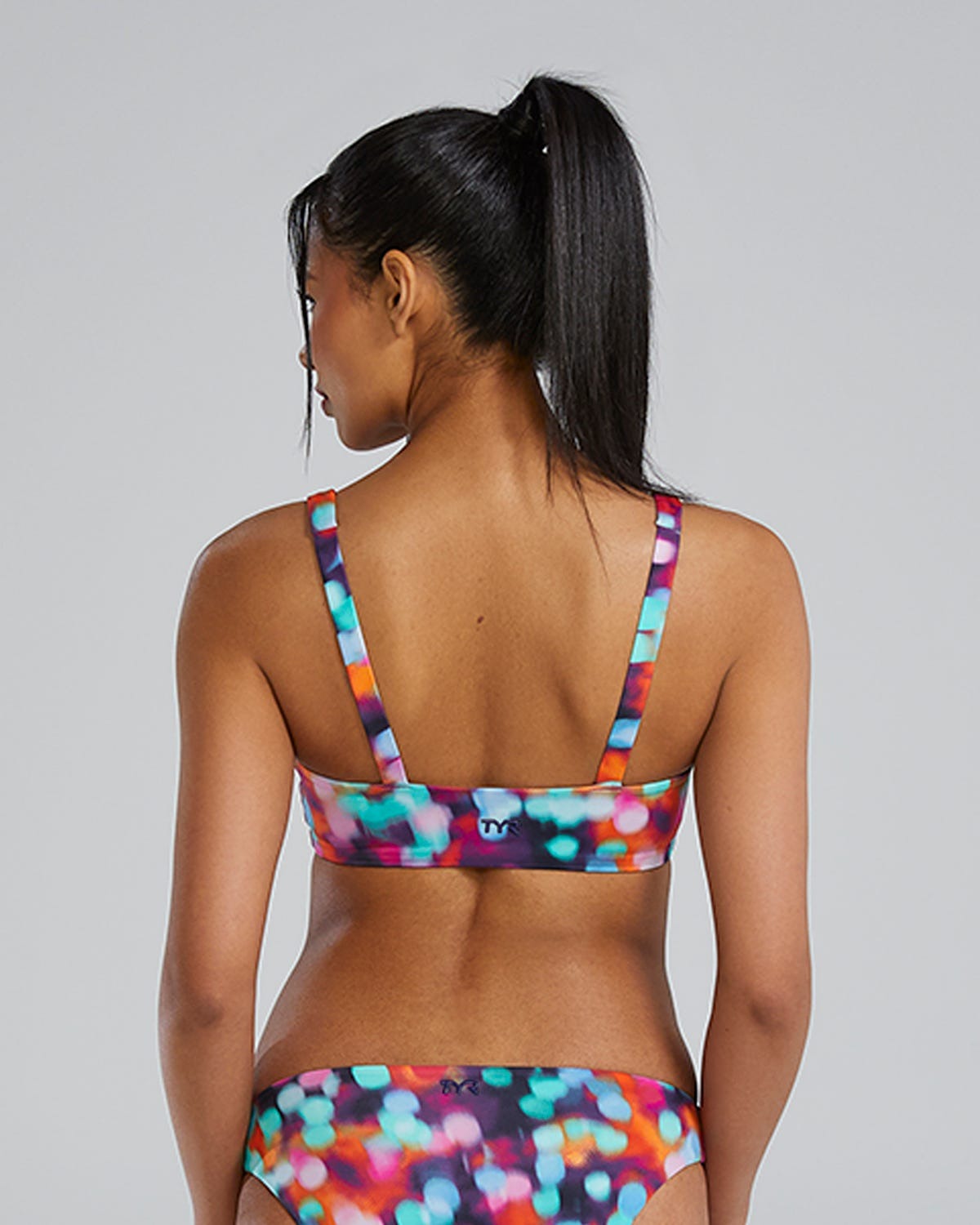 KellySquare Neck Top - PRISMATIC DAYSTAR