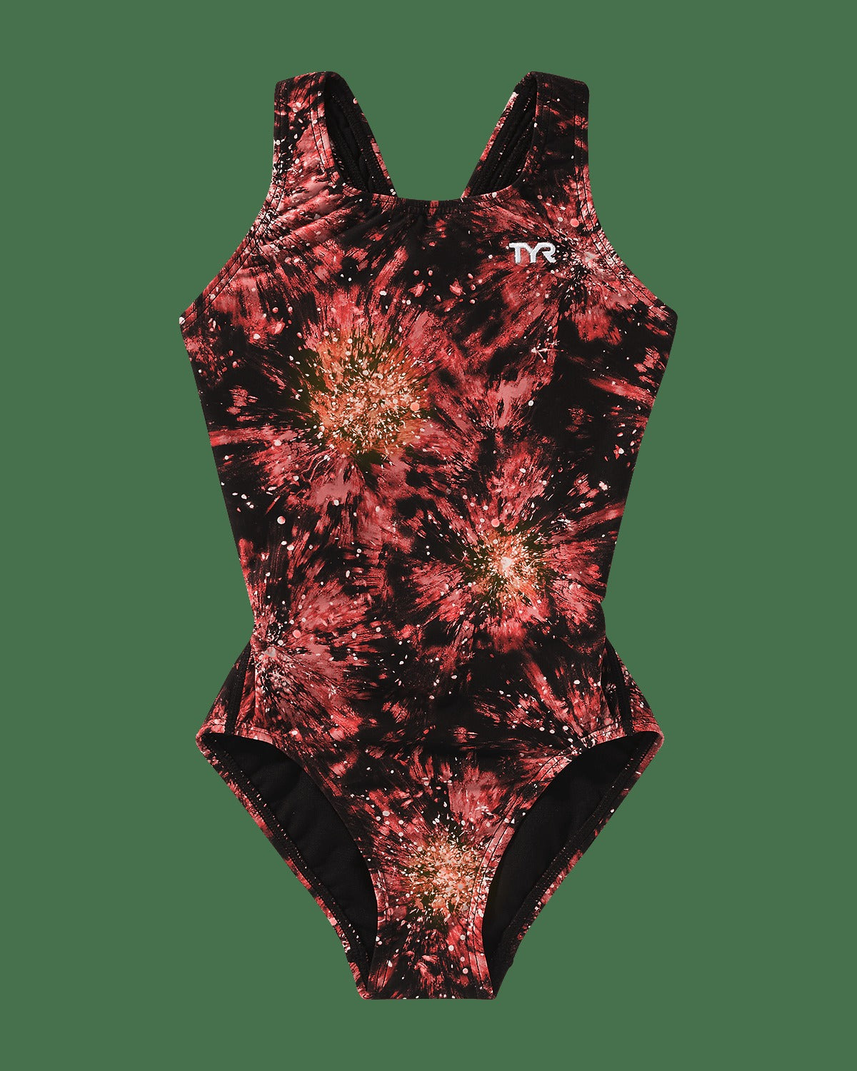 Durafast Lite® Girl's Maxfit Swimsuit - Radiant Flare
