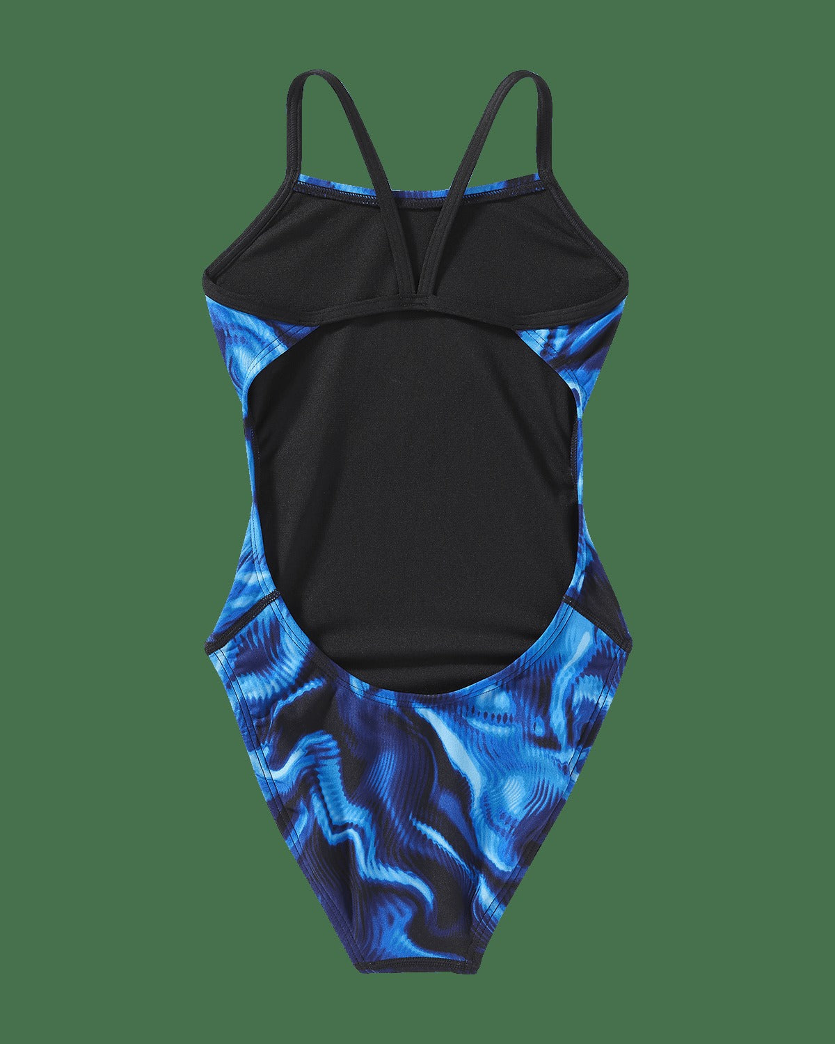 Durafast Elite® Girl's Cutoutfit Swimsuit - Waveform