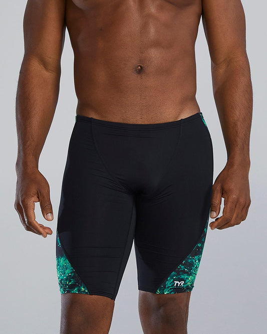 Men's Blade Splice Jammer Swimsuit - Radiant Flare