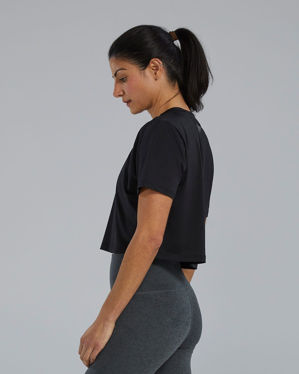 ClimaDryTM Women's Cropped Tech Tee