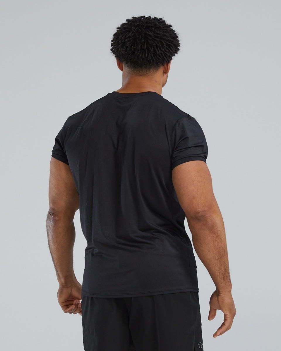 AirtecTM Men's Big Logo Tee - Solid / Heather