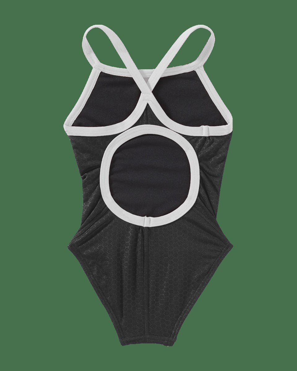 Durafast Elite® Girl's Diamondfit Swimsuit - Hexa
