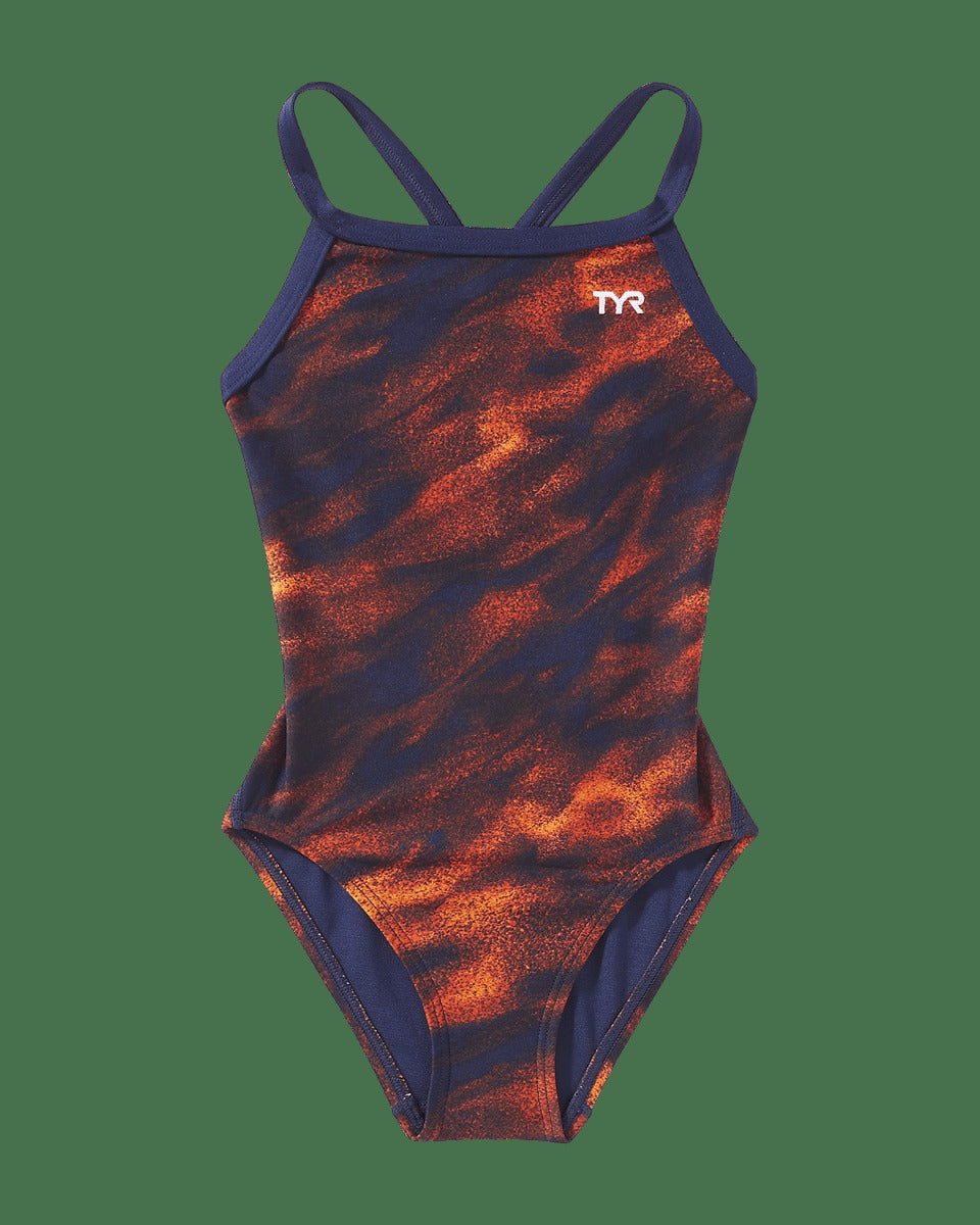 Durafast Elite® Girl's Diamondfit Swimsuit - Soren