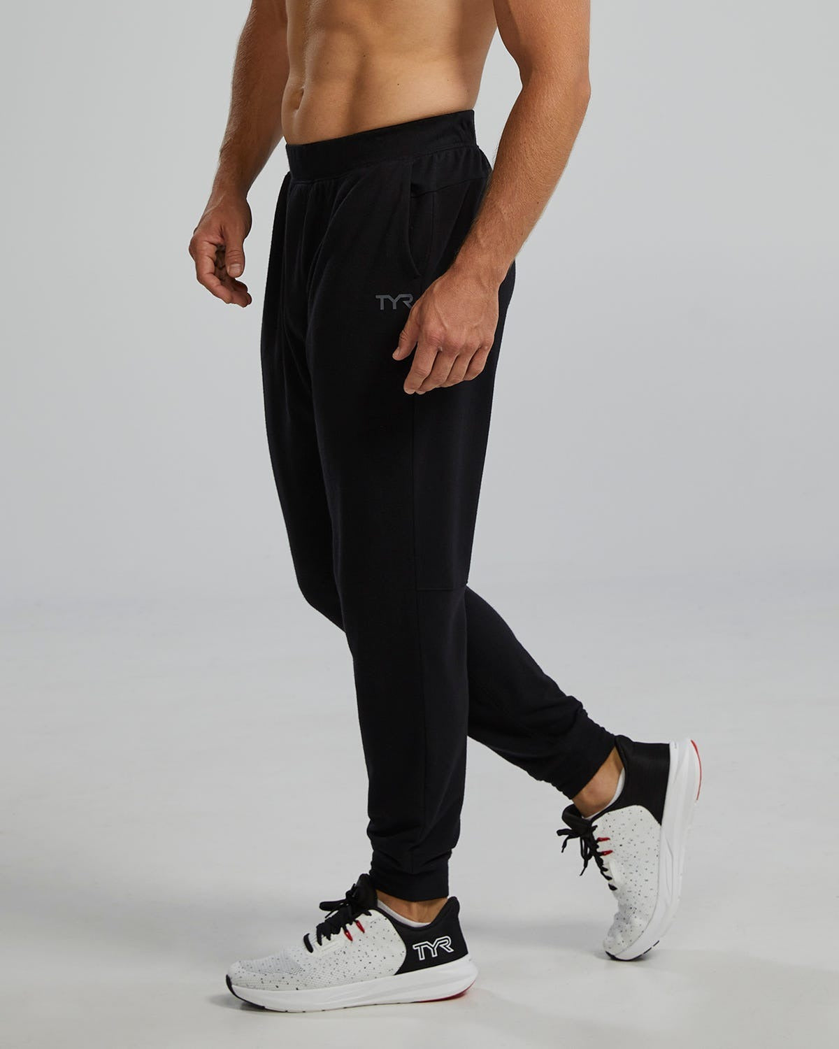 UltraSoft Men's Midweight Terry A.M. Joggers - Solid / Heather