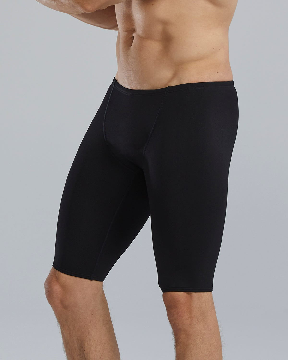 Durafast Elite® Men's Large Logo Jammer Swimsuit - Solid