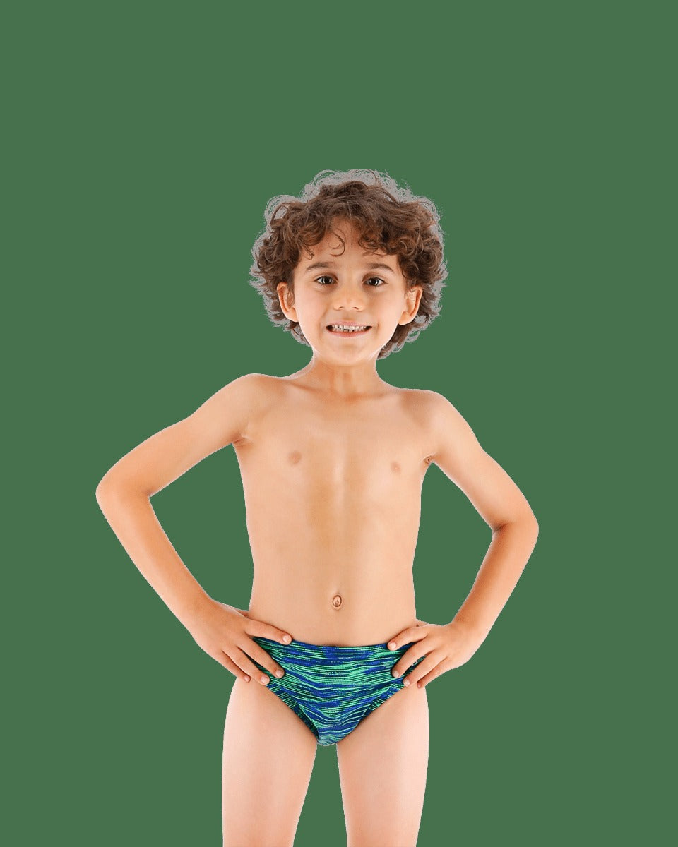Durafast Elite® Boy's Brief Swimsuit - Fizzy