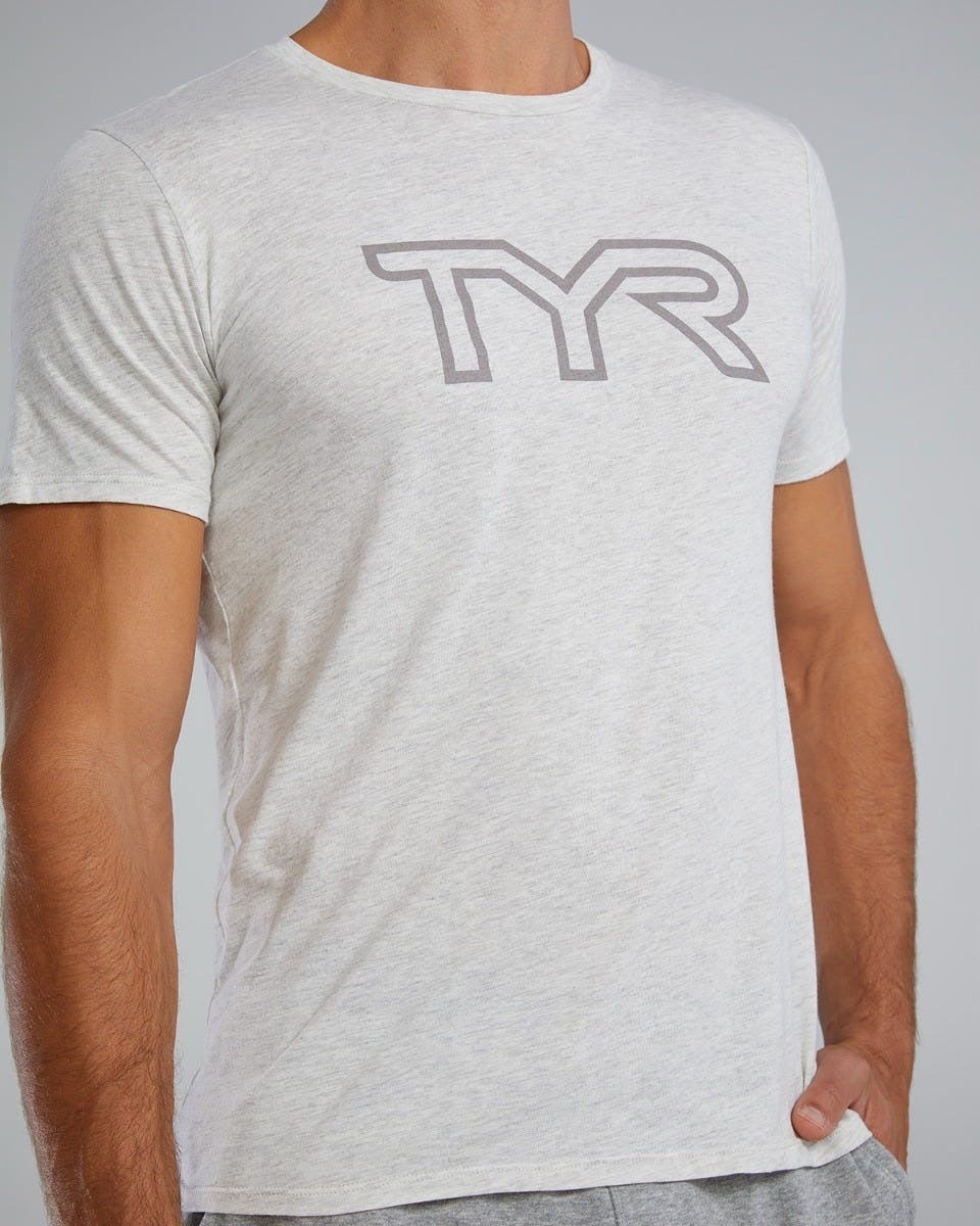 Unisex Ultrasoft Lightweight Tri Blend Tech Tee - Big Logo