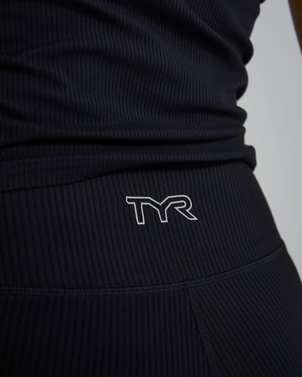 Women's Joule Elite Ribbed High-Rise Short 6"