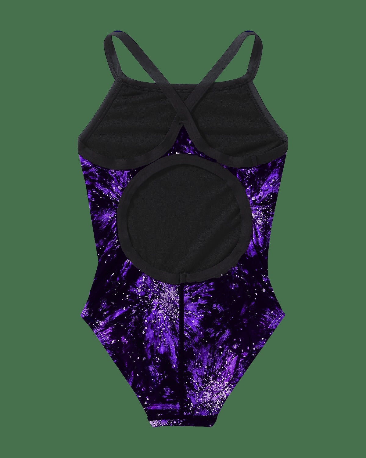 Durafast Lite® Girl's Diamondfit Swimsuit - Radiant Flare