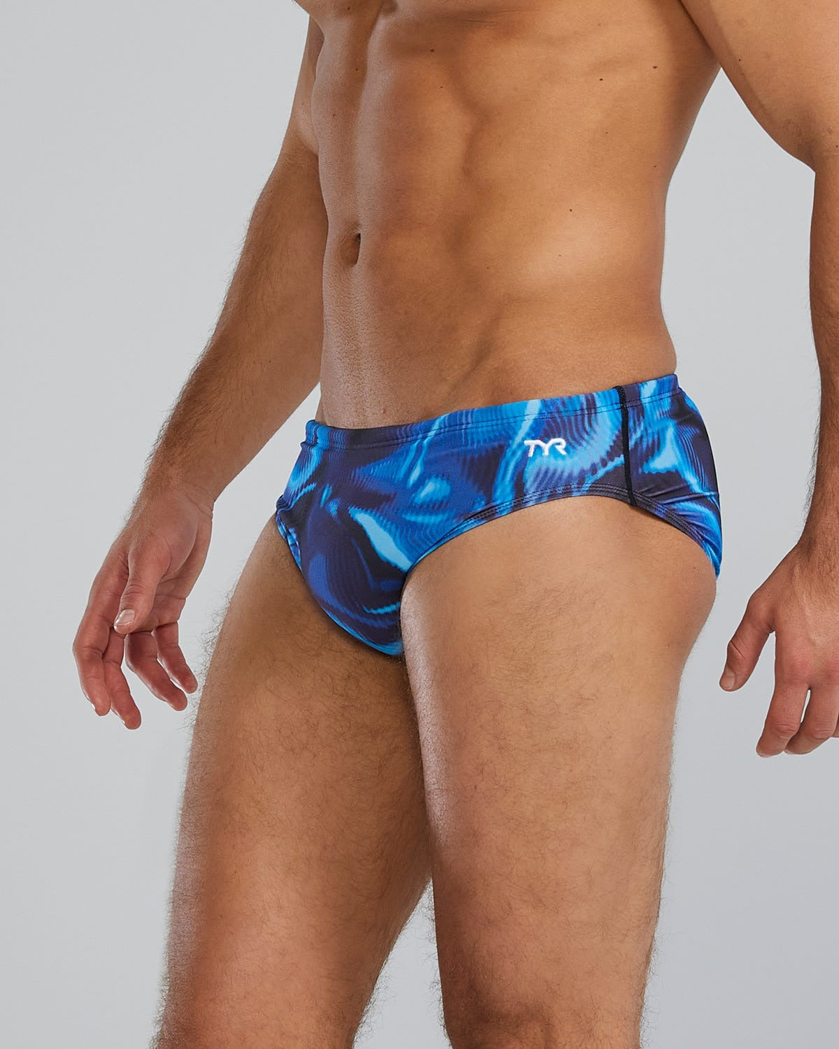 Durafast Elite® Men's Brief Swimsuit - Waveform