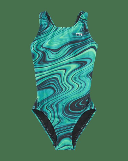 Durafast Elite® Girl's Maxfit Swimsuit - Vitality