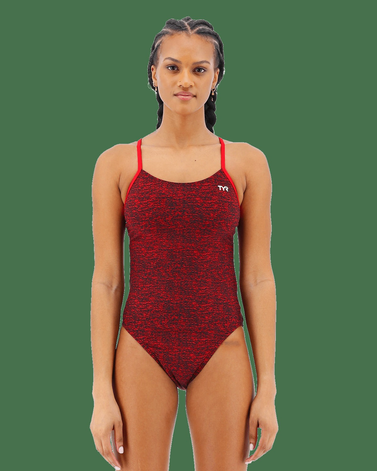 Durafast Elite® Women's Cutoutfit Swimsuit - Lapped