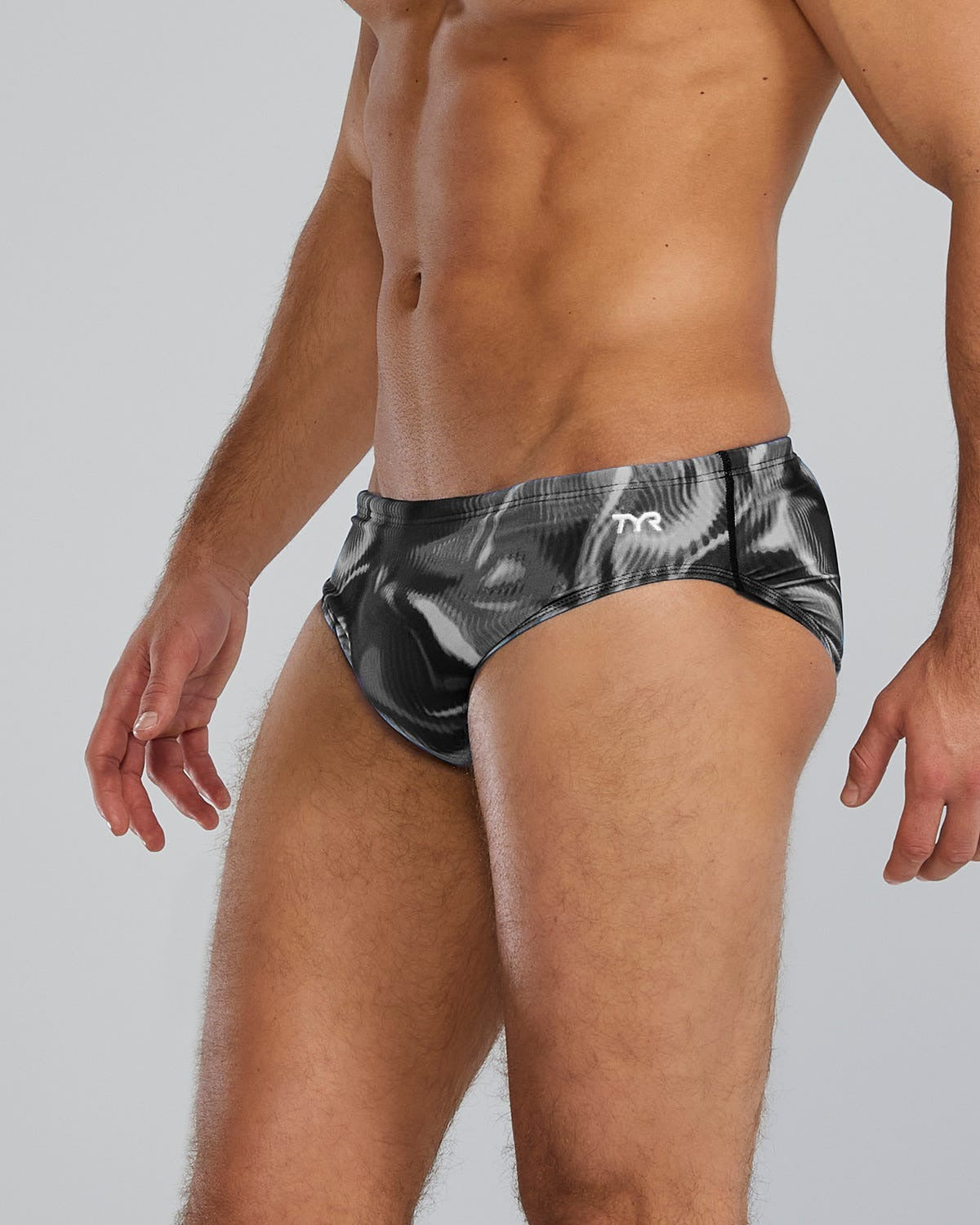 Durafast Elite® Men's Brief Swimsuit - Waveform