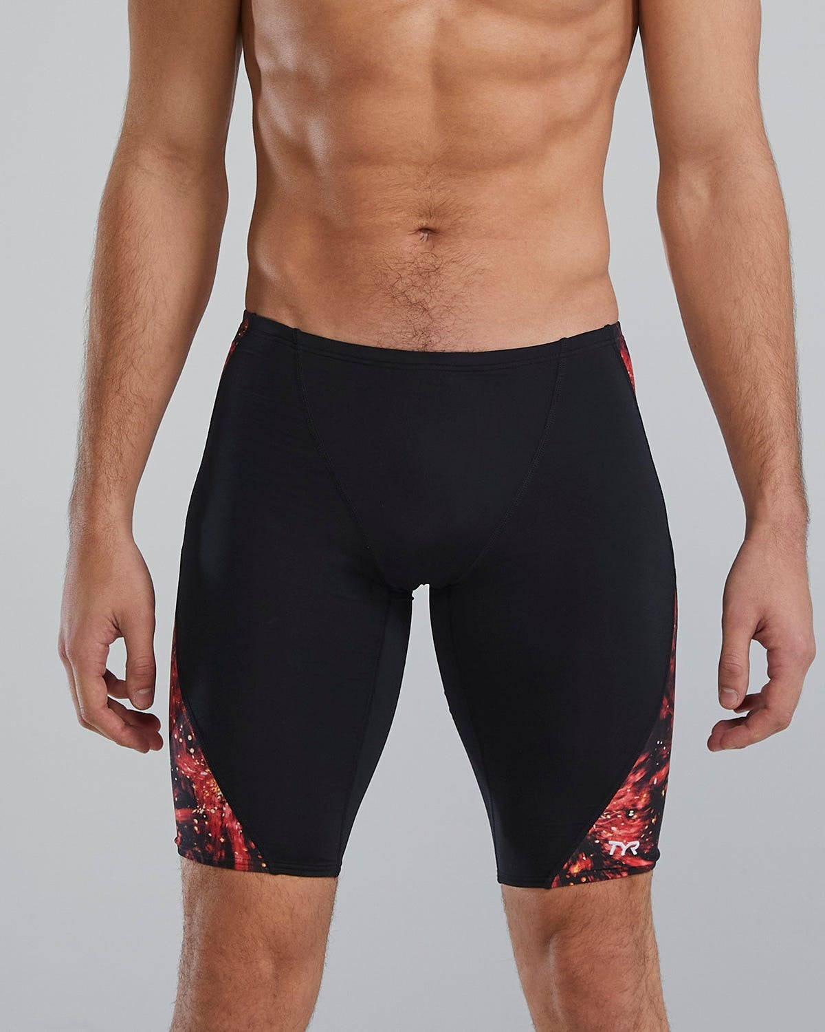 Men's Blade Splice Jammer Swimsuit - Radiant Flare