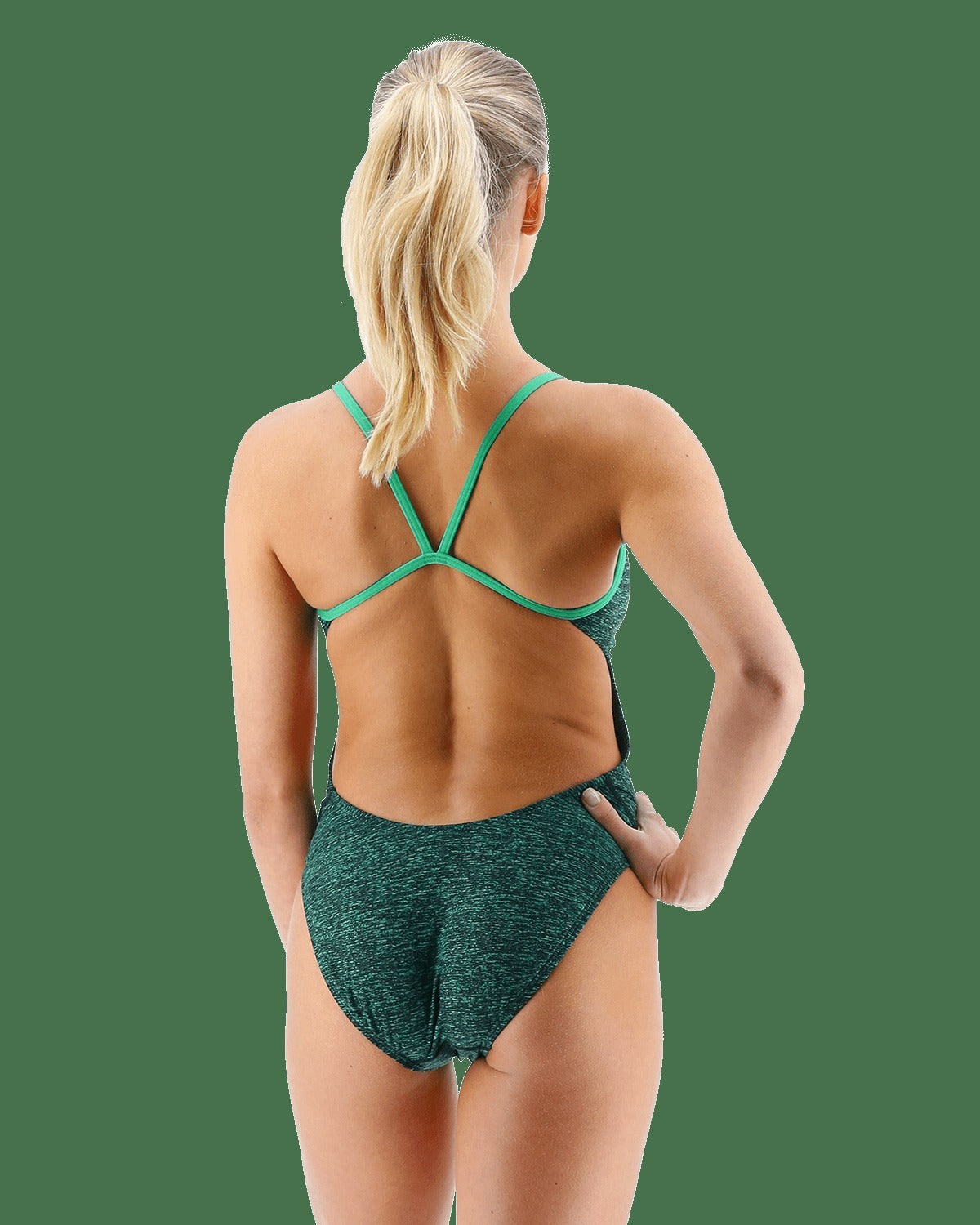 Durafast Elite® Women's Cutoutfit Swimsuit - Lapped