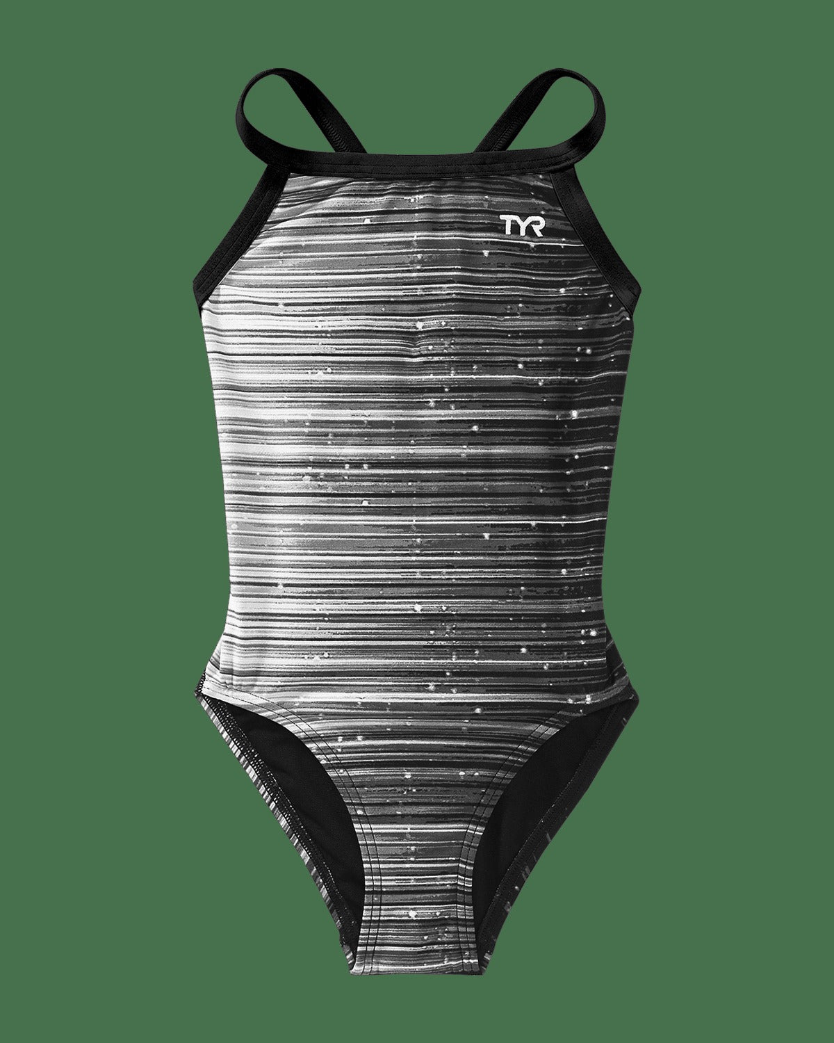 Durafast Elite® Girl's Diamondfit Swimsuit - Speedwarp