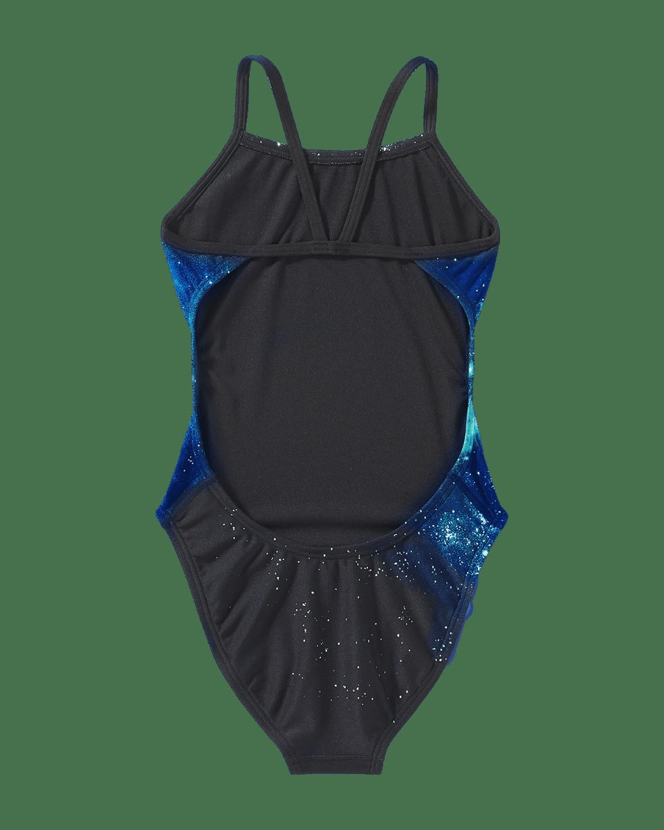 Durafast Elite® Girl's Cutoutfit Swimsuit - Starborne