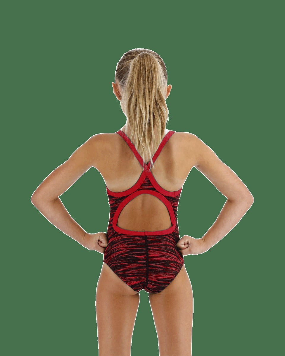 Durafast Elite® Girl's Diamondfit Swimsuit - Fizzy