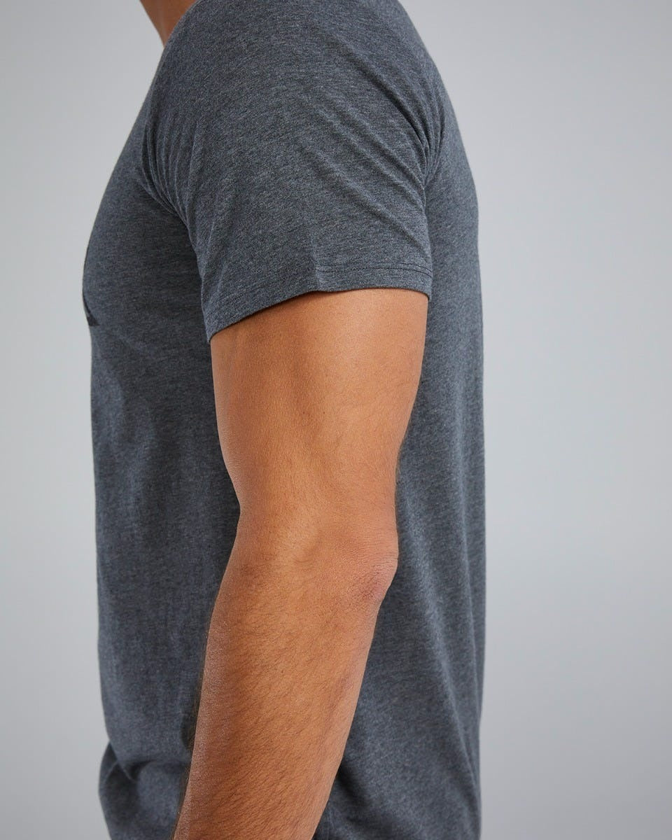 Unisex Ultrasoft Lightweight Tri Blend Tech Tee - Big Logo