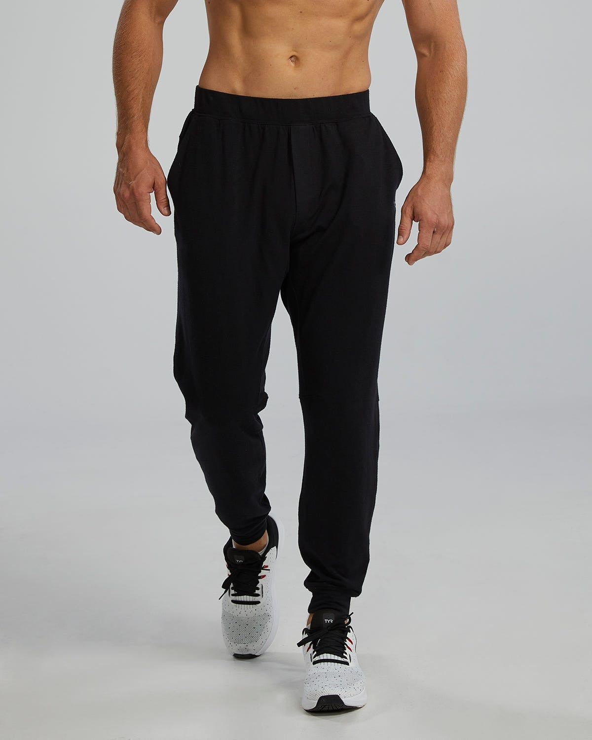 UltraSoft Men's Midweight Terry A.M. Joggers - Solid / Heather
