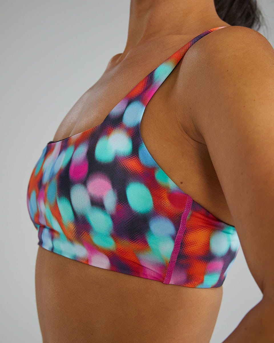 Nia Scoop Neck Top - PRISMATIC DAYSTAR