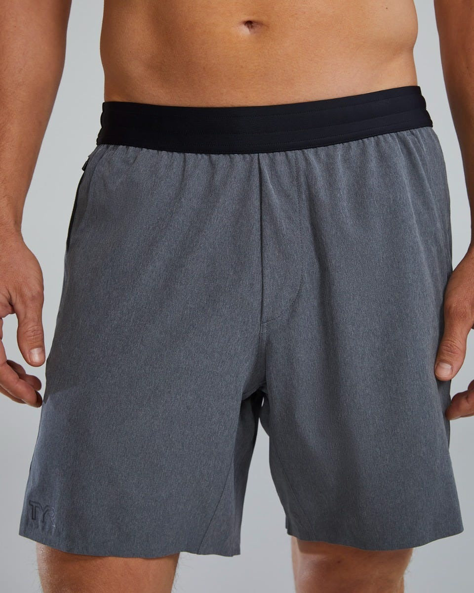 HydrosphereTM Men's Lined 7" Unbroken Shorts - Solid