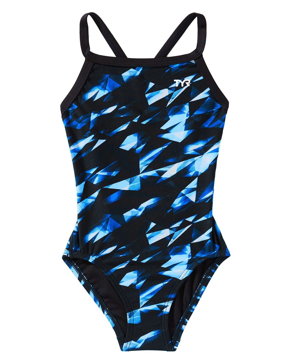 Durafast Elite® Girl's Diamondfit Swimsuit - Triadic