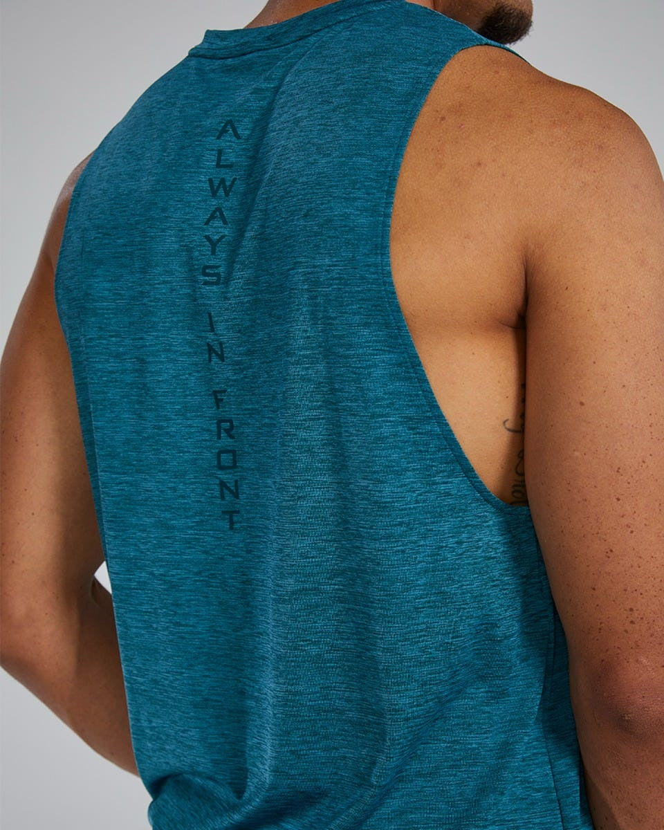 ClimaDryTM Men's Big Logo Tech Tank - Solid / Heather