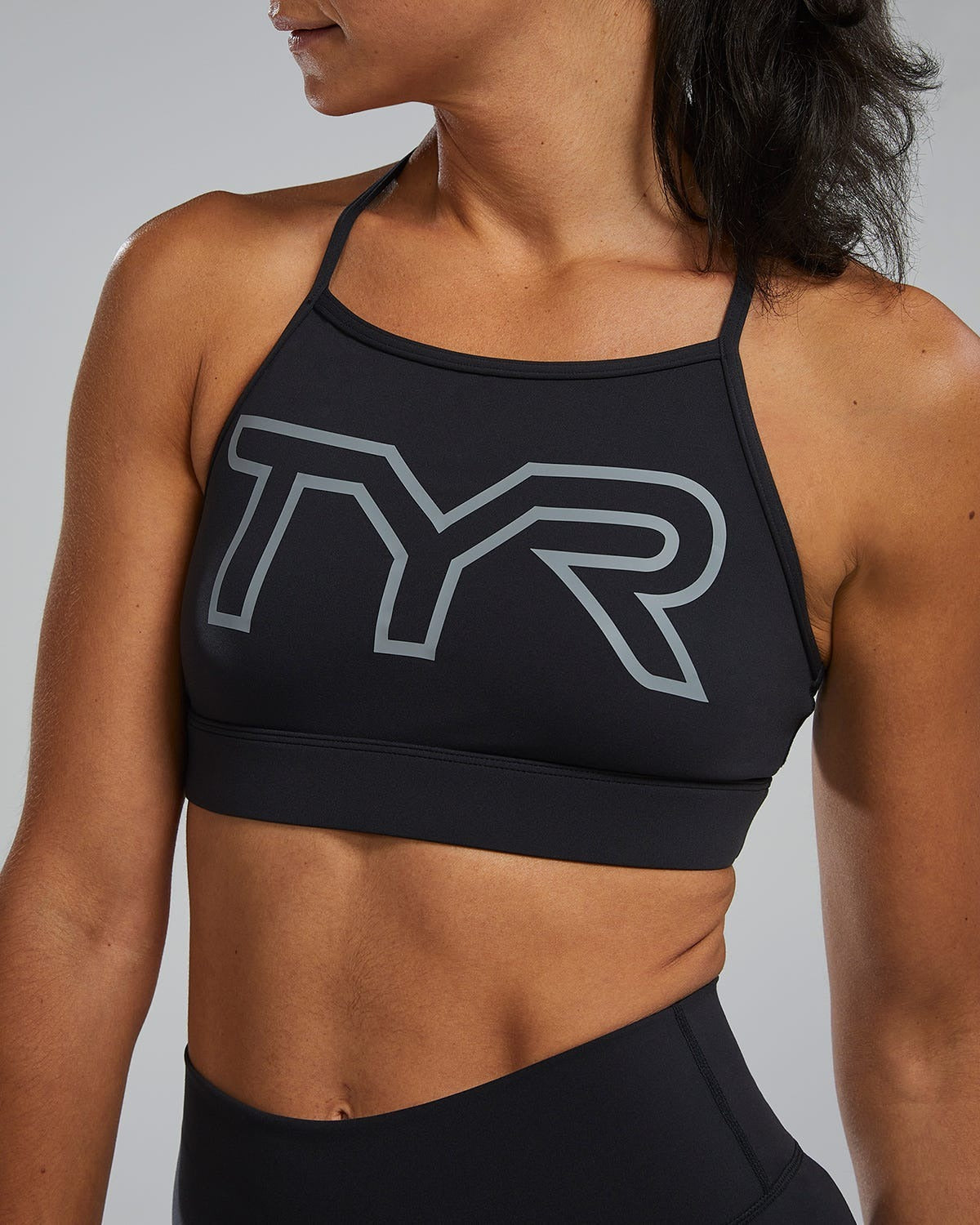 Joule EliteTM Women's High Neck Sports Bra - Solid