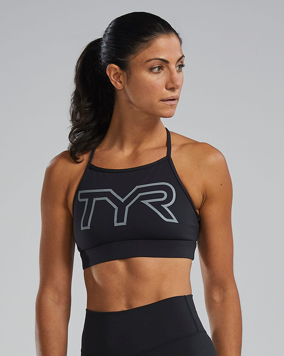 Joule EliteTM Women's High Neck Sports Bra - Solid