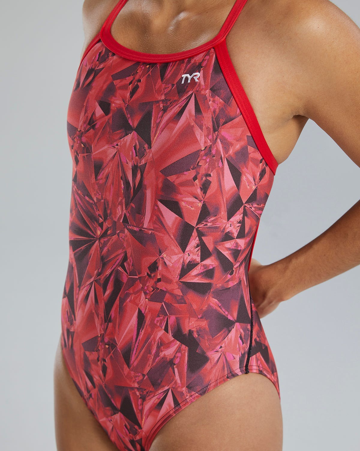 Durafast Elite® Women's Diamondfit Swimsuit - Crystalized