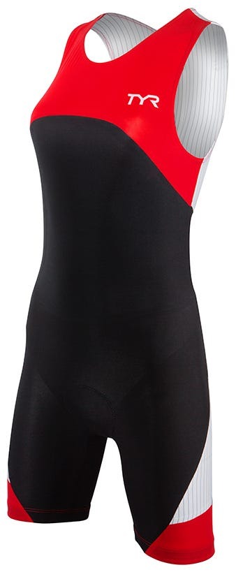 Women's Padded Zip-Back Tri-Suit - Carbon