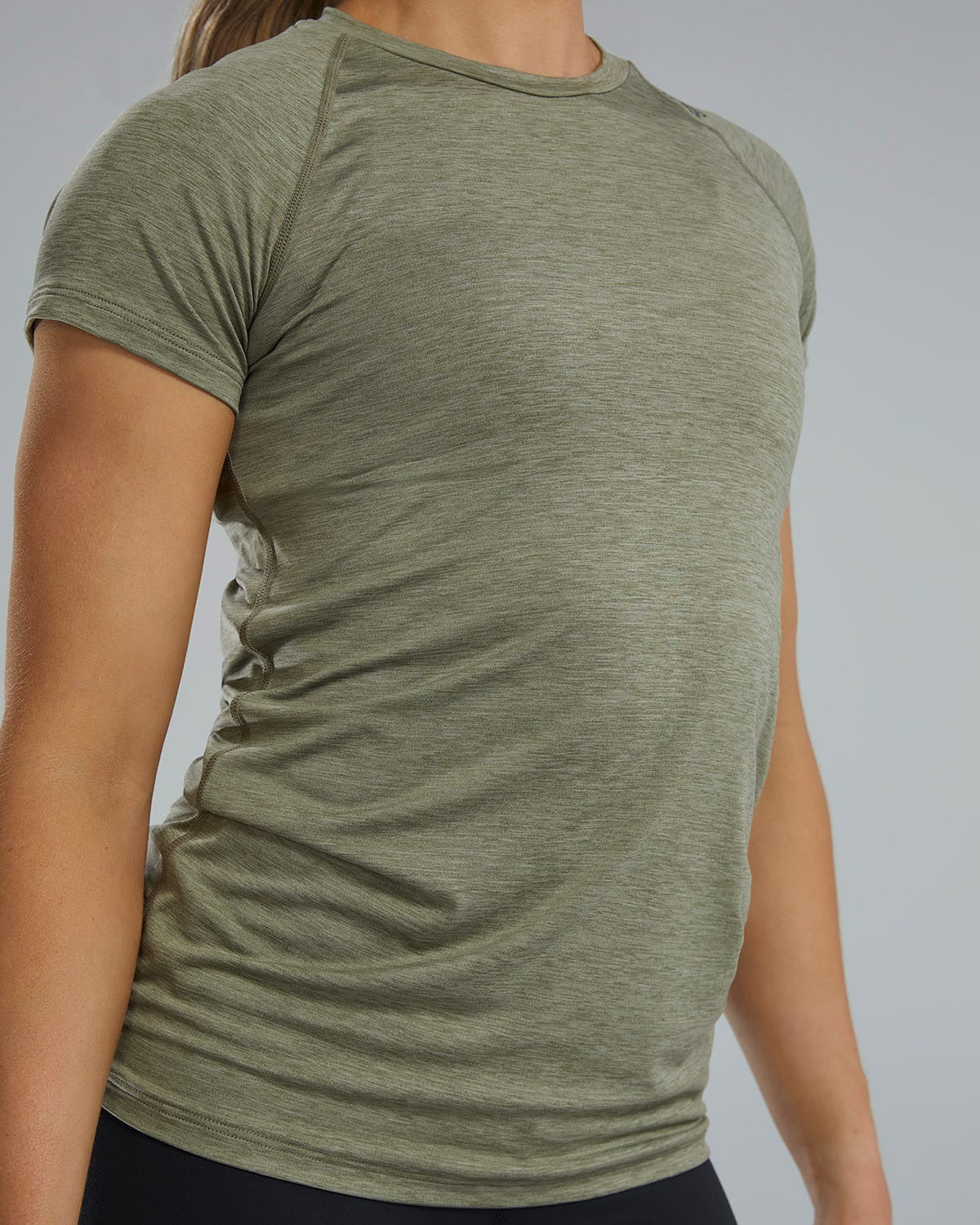 ClimaDryTM Women's Raglan Tee - Solid / Heather