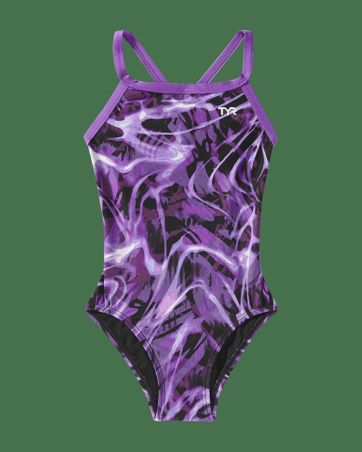 Durafast Lite® Girl's Diamondfit Swimsuit - Electro