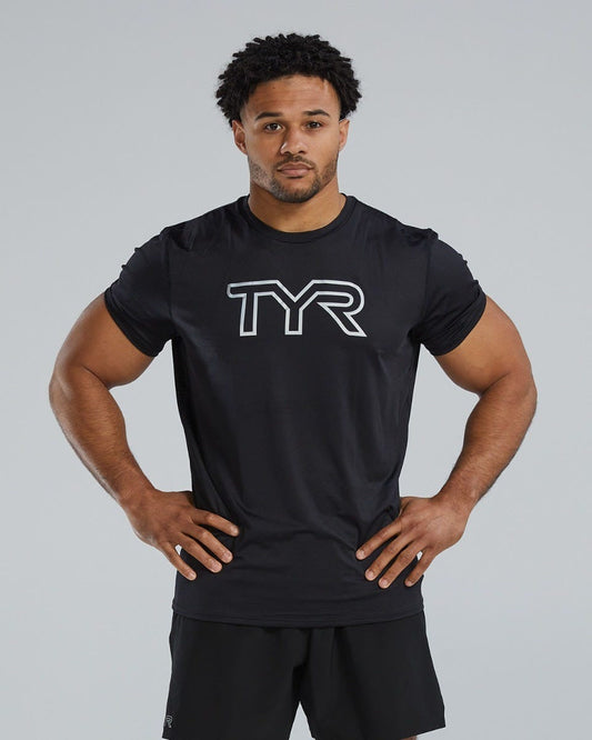 AirtecTM Men's Big Logo Tee - Solid / Heather