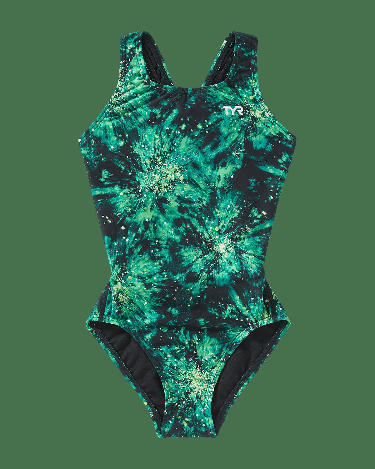 Durafast Lite® Girl's Maxfit Swimsuit - Radiant Flare