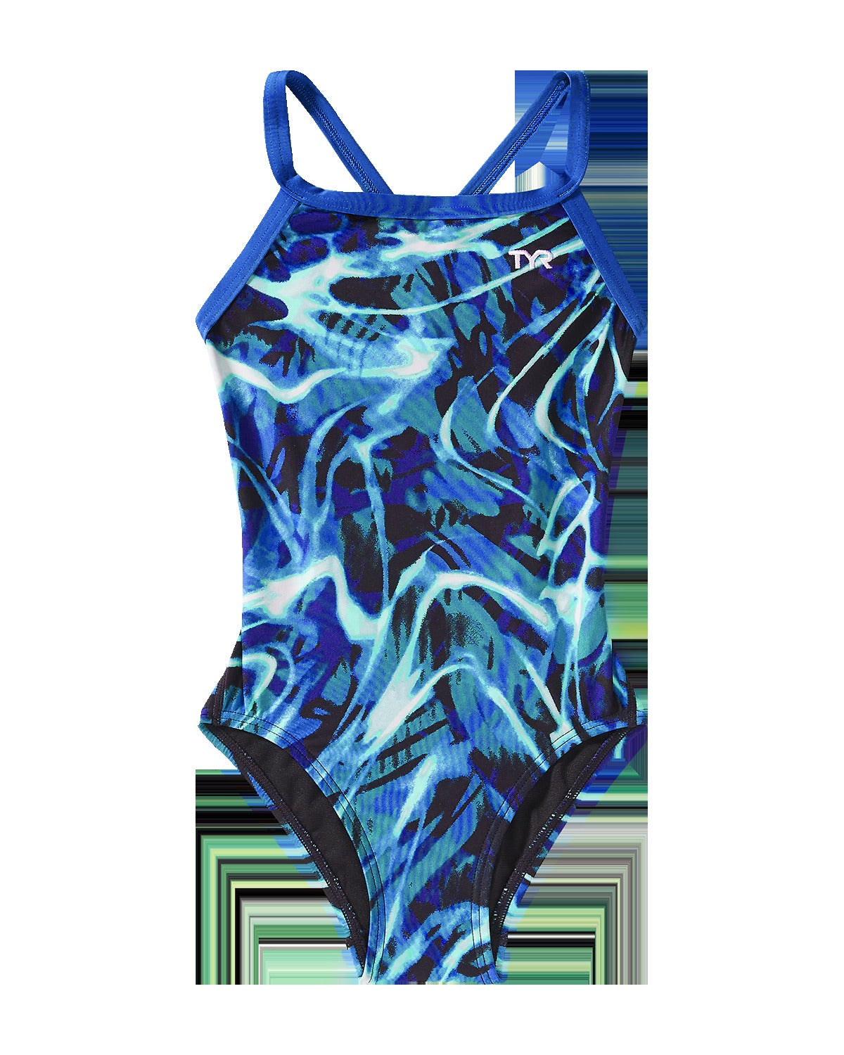 Durafast Lite® Girl's Diamondfit Swimsuit - Electro