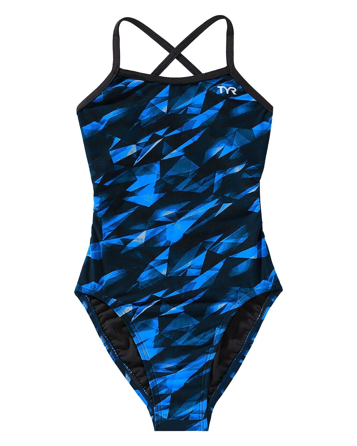 Durafast Elite® Girl's Trinityfit Swimsuit - Triadic
