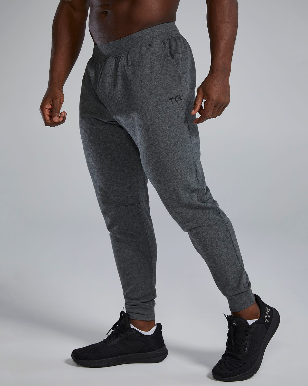 UltraSoft Men's Midweight Terry A.M. Joggers - Solid / Heather