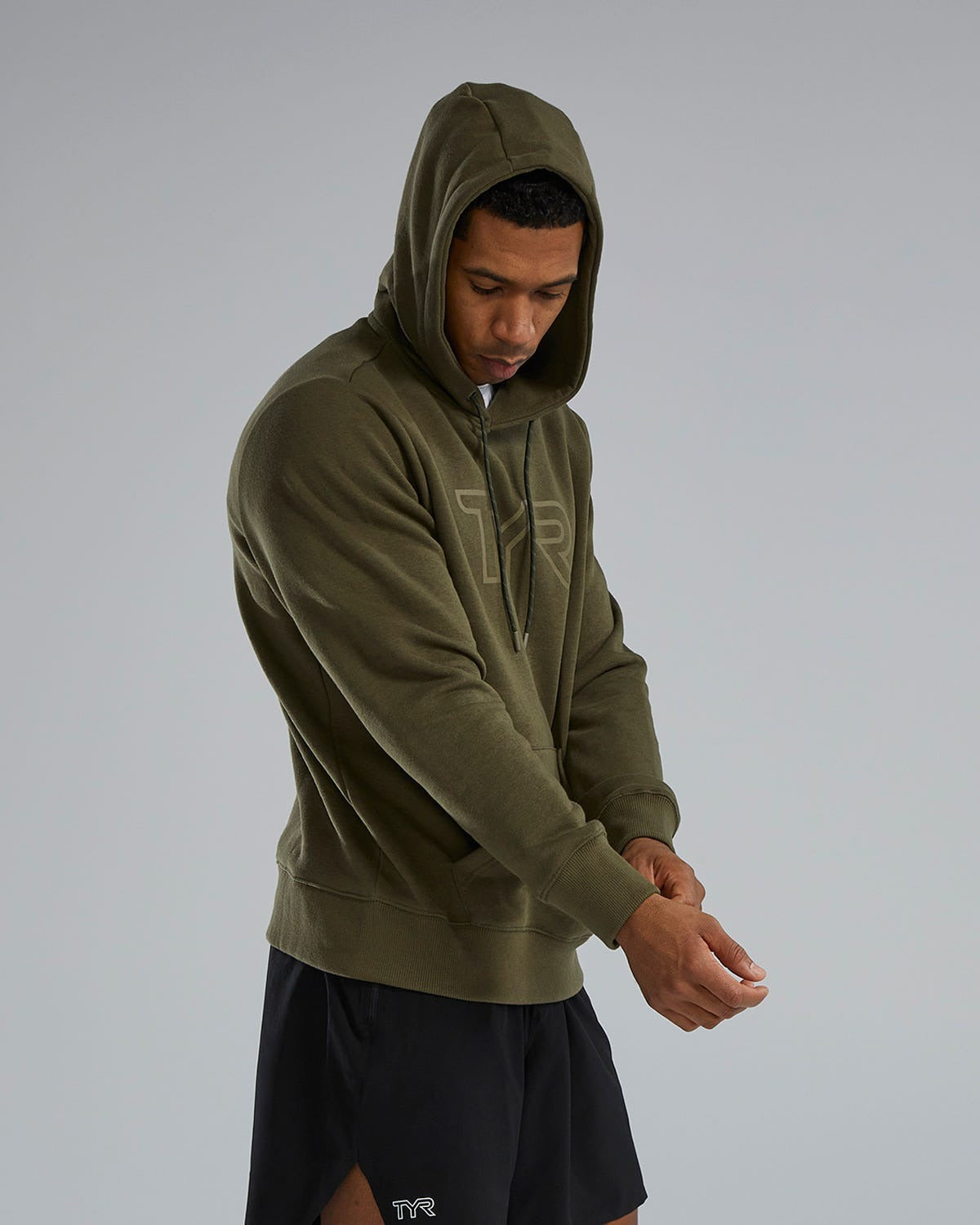 UltraSoft Men's Big Logo Tech Hoodie