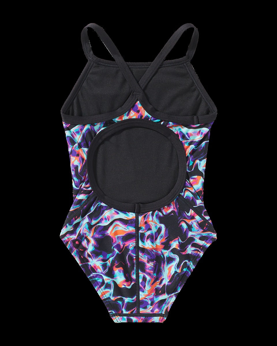 Durafast Elite® Girl's Diamondfit Swimsuit - Energia