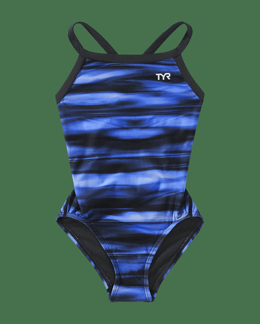 Durafast Lite® Girl's Diamondfit Swimsuit - Technowave