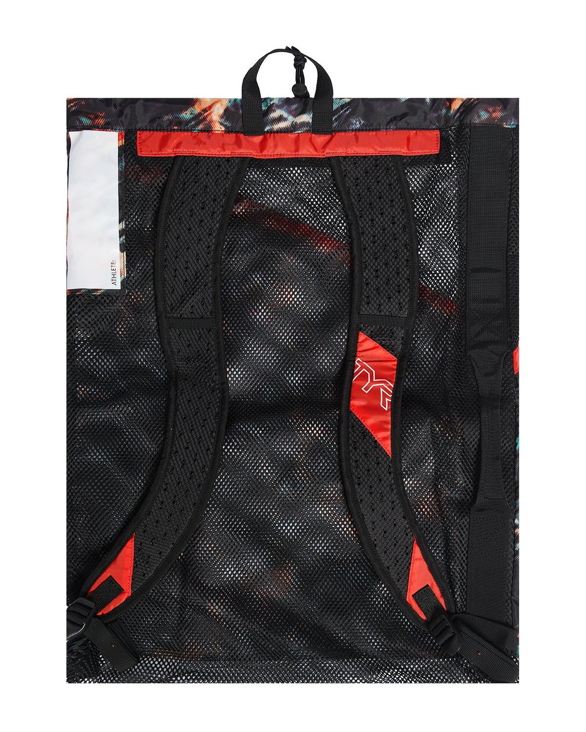 Elite Team 40L Mesh Backpack - Orange/Aqua/Black