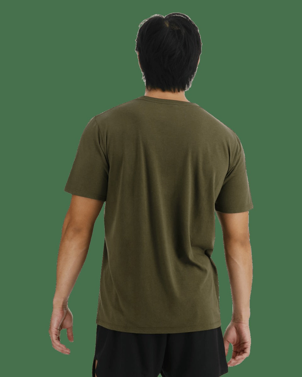 UltraSoft Men's Big Logo Tri-Blend Tech Tee