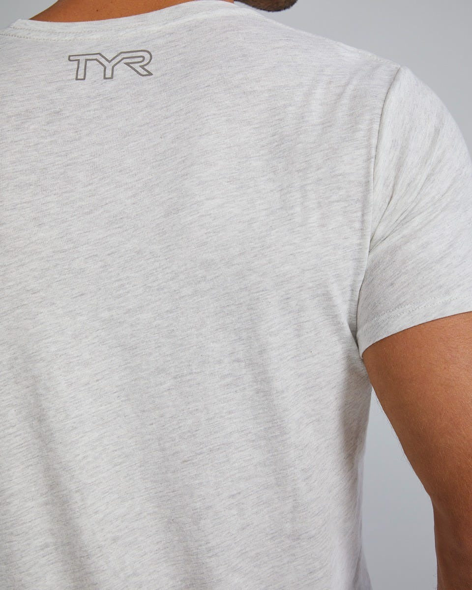 Unisex Ultrasoft Lightweight Tri Blend Tech Tee - Big Logo