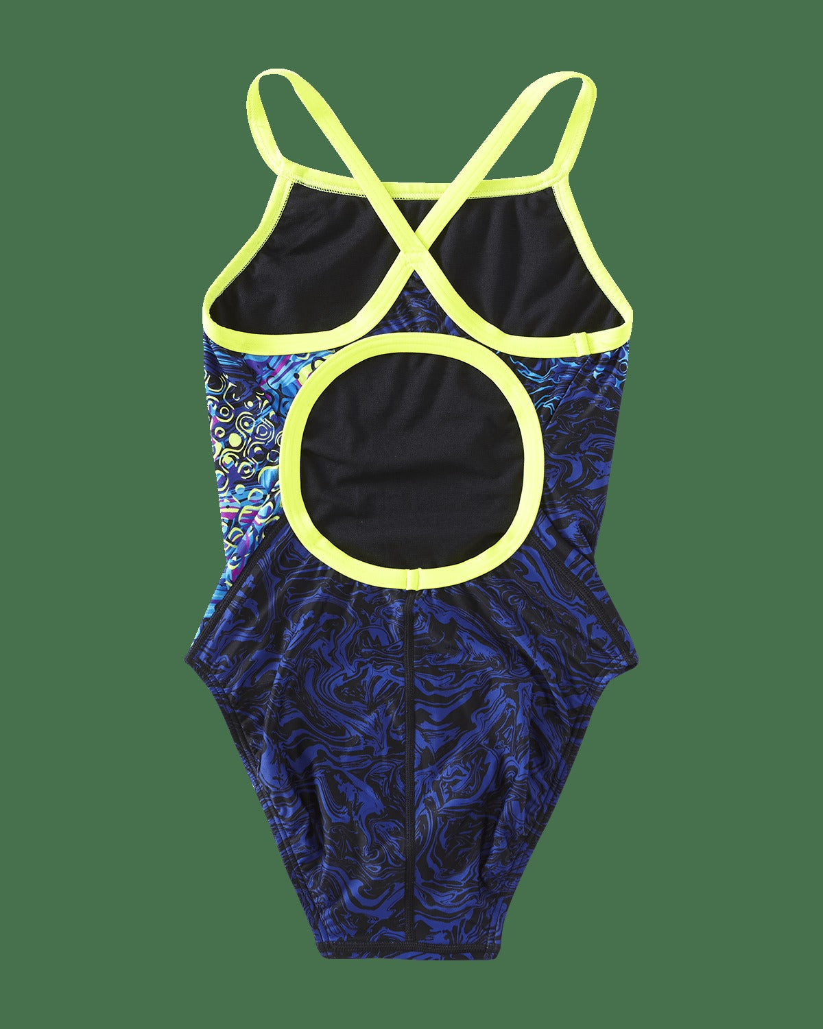 Durafast Elite® Girl's Diamondfit Swimsuit - Chroma
