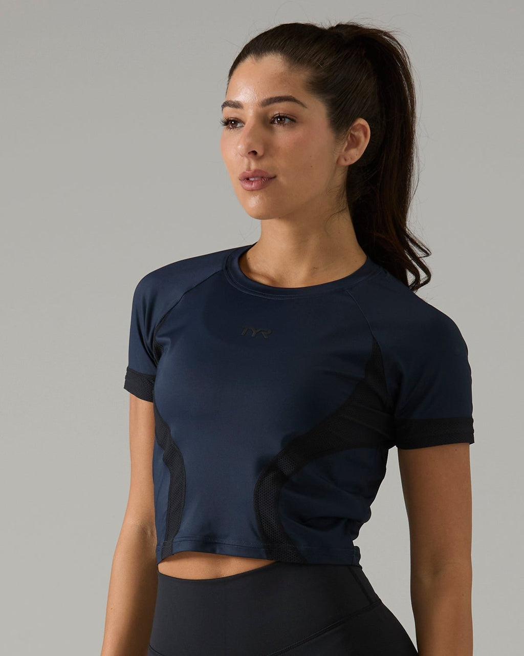 Women's Mixed Media Babydoll Tee